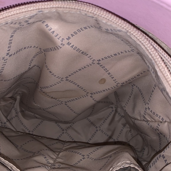 🎀STEVE MADDEN BTEENA RAFFIA PINK BUCKET BAG🎀 - Picture 8 of 15